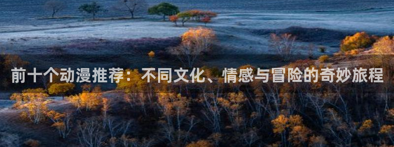 天堂动漫网站入口：前十个动漫推荐：不同文化、情感与冒险的奇妙旅程